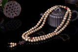 Mala Tibétain Illumination Bodhi (Graines de Bodhi/Agate)