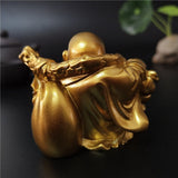 Statue Bouddha Eventail Anti-Ondes Negatives