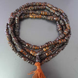 Mala Bouddhiste Crâne du Tibet (Os de Yack)