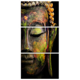 Tableau Bouddha Gris Divin