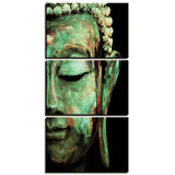 Tableau Bouddha Harmonie Verte