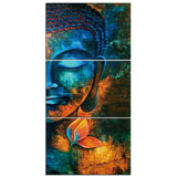 Tableau Bouddha Triptyque