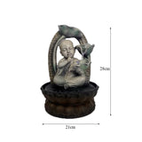 Fontaine Bouddha Voeu de Silence