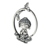 Pendentif Bouddha Arbre Bodhi (Argent 925)