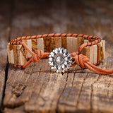 Bracelet Bouddhiste Chakra du Plexus Solaire