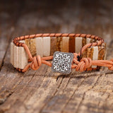 Bracelet Bouddhiste Chakra du Plexus Solaire