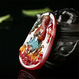 Pendentif Bouddhiste Guanyin (Jade Colorée)