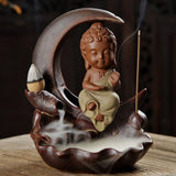 Porte-Encens Bouddha Lune