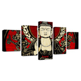 Tableau Bouddha Dessin Chinois