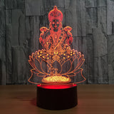 Lampe Bouddha Lotus