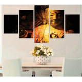 Tableau Bouddha Roue du Dharma