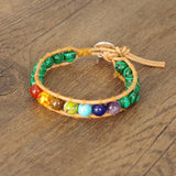 Bracelet Bouddhiste 7 Chakras Perles