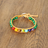 Bracelet Bouddhiste 7 Chakras Perles