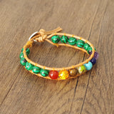 Bracelet Bouddhiste 7 Chakras Perles