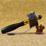 Moulin à Prières Népalais Vibration Cuivrée