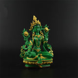Statue Bouddha Tara Verte