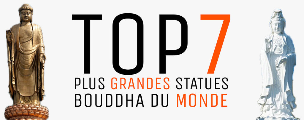 Les 7 plus GRANDES Statues de Bouddha du MONDE !