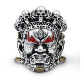 Bague Bouddha Mahakala Dharma (Argent 925)