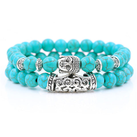 Bracelet Bouddha Turquoise