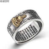 Bague Bouddha Dhyana Mudra (Argent 925)
