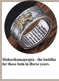 Bague Bouddha Dhyana Mudra (Argent 925)