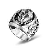 Bague Bouddha Shakyamuni le Fondateur (Acier)
