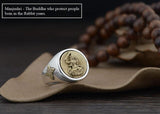 Bague Bouddha Acalanatha Vajrayana (Argent 925)