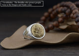 Bague Bouddha Acalanatha Vajrayana (Argent 925)