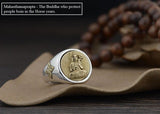Bague Bouddha Acalanatha Vajrayana (Argent 925)