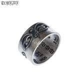 Bague Bouddha Yeux Tibétains (Argent 925)