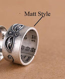 Bague Bouddha Yeux Tibétains (Argent 925)