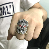 Bague Bouddha Mahakala Dharma (Argent 925)