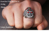 Bague Bouddha Dragon d'Asie (Argent 925)