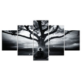 Tableau Bouddha Eveil Arbre Bodhi