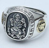 Bague Bouddha Signe Chinois (Argent 925)