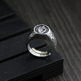Bague Bouddha Main Vitarka (Argent 925)