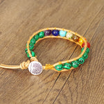 Bracelet Bouddhiste 7 Chakras Perles