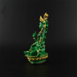 Statue Bouddha Tara Verte