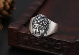 Bague Bouddha Sakyamuni Hindou (Argent 990)