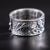 Bague Bouddha Lotus Yoga (Argent 925)