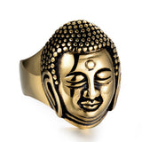 Bague Bouddha Ohm Spirituel (Acier)