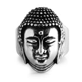 Bague Bouddha Ohm Spirituel (Acier)