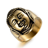 Bague Bouddha Ohm Spirituel (Acier)