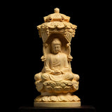Statue Bouddha Amitabha Guanyin Shakyamuni