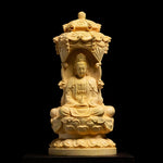 Statue Bouddha Amitabha Guanyin Shakyamuni